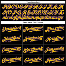 Load image into Gallery viewer, Custom Black Gold-Purple Rainbow Colored Hand For Pride LGBT Authentic Baseball Jersey