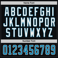 Load image into Gallery viewer, Custom Black Panther Blue-White Hockey Jersey