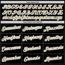Load image into Gallery viewer, Custom Black Vegas Gold-White Performance T-Shirt