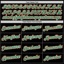 Load image into Gallery viewer, Custom Black Kelly Green-Orange Performance T-Shirt