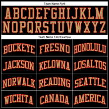 Load image into Gallery viewer, Custom Black Red Pinstripe Old Gold-Red Authentic Basketball Jersey