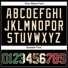 Load image into Gallery viewer, Custom Black Vintage Mexican Flag-City Cream Authentic Baseball Jersey