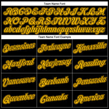 Load image into Gallery viewer, Custom Black Gold Performance T-Shirt