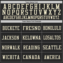 Load image into Gallery viewer, Custom Black Green-Cream Mesh Authentic Football Jersey