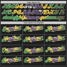 Load image into Gallery viewer, Custom Black Vintage Brazilian Flag-City Cream Authentic Baseball Jersey