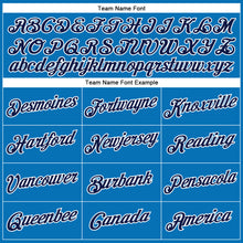 Load image into Gallery viewer, Custom Blue Gray-Navy Performance T-Shirt