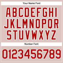 Load image into Gallery viewer, Custom Camo Red-White Authentic Salute To Service Baseball Jersey