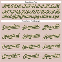 Load image into Gallery viewer, Custom Camo Olive-Cream Authentic Salute To Service Baseball Jersey