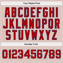 Load image into Gallery viewer, Custom Camo Red-Navy Authentic Salute To Service Baseball Jersey