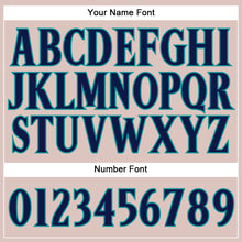 Load image into Gallery viewer, Custom Camo Navy-Teal Authentic Salute To Service Baseball Jersey