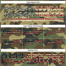 Load image into Gallery viewer, Custom Camo Vintage USA Flag-Cream Authentic Salute To Service Basketball Shorts