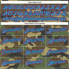 Load image into Gallery viewer, Custom Camo Pink Black-Sky Blue Performance Salute To Service T-Shirt