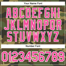 Load image into Gallery viewer, Custom Camo Pink-White Performance Salute To Service T-Shirt