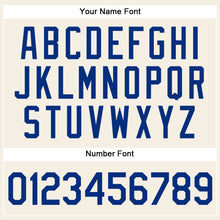 Load image into Gallery viewer, Custom Cream Royal-Red Authentic Sleeveless Baseball Jersey