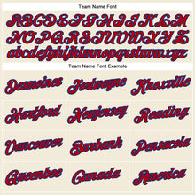 Load image into Gallery viewer, Custom Cream Red-Royal Performance T-Shirt