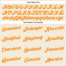 Load image into Gallery viewer, Custom Cream Bay Orange Performance T-Shirt