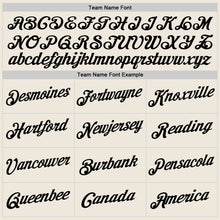 Load image into Gallery viewer, Custom Cream Red-Black Authentic Throwback Basketball Jersey