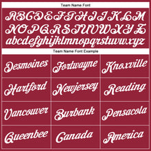 Load image into Gallery viewer, Custom Crimson White Performance T-Shirt