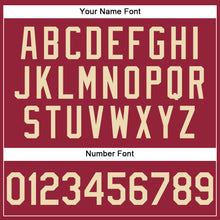 Load image into Gallery viewer, Custom Crimson City Cream Performance T-Shirt