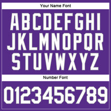 Load image into Gallery viewer, Custom Women's Purple White-Gray V-Neck Cropped Baseball Jersey