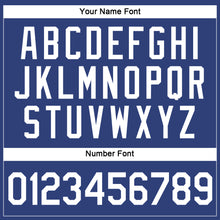 Load image into Gallery viewer, Custom Women's Royal White-Red V-Neck Cropped Baseball Jersey