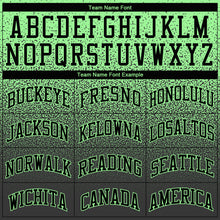 Load image into Gallery viewer, Custom Stitched Pea Green Black Fade Fashion Sports Pullover Sweatshirt Hoodie