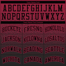 Load image into Gallery viewer, Custom Stitched Cardinal Black Fade Fashion Sports Pullover Sweatshirt Hoodie