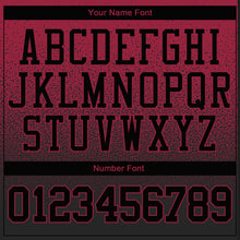 Load image into Gallery viewer, Custom Stitched Cardinal Black Fade Fashion Sports Pullover Sweatshirt Hoodie