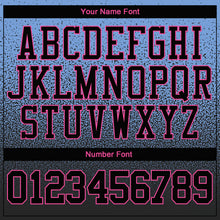 Load image into Gallery viewer, Custom Stitched Light Blue Black-Pink Fade Fashion Sports Pullover Sweatshirt Hoodie