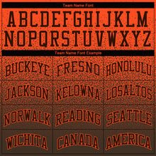 Load image into Gallery viewer, Custom Stitched Orange Brown Fade Fashion Sports Pullover Sweatshirt Hoodie