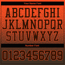 Load image into Gallery viewer, Custom Stitched Orange Brown Fade Fashion Sports Pullover Sweatshirt Hoodie