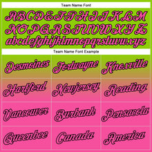 Load image into Gallery viewer, Custom Stitched Neon Green Pink-Black Fade Fashion Sports Pullover Sweatshirt Hoodie