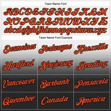 Load image into Gallery viewer, Custom Stitched White Orange-Black Fade Fashion Sports Pullover Sweatshirt Hoodie