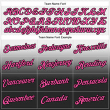 Load image into Gallery viewer, Custom Stitched White Pink-Black Fade Fashion Sports Pullover Sweatshirt Hoodie