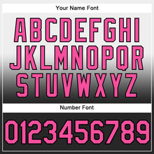 Load image into Gallery viewer, Custom Stitched White Pink-Black Fade Fashion Sports Pullover Sweatshirt Hoodie