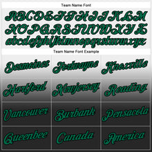 Load image into Gallery viewer, Custom Stitched White Kelly Green-Black Fade Fashion Sports Pullover Sweatshirt Hoodie