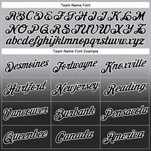Load image into Gallery viewer, Custom Stitched Gray Black-White Fade Fashion Sports Pullover Sweatshirt Hoodie