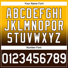 Load image into Gallery viewer, Custom Stitched Gold White-Brown Fade Fashion Sports Pullover Sweatshirt Hoodie