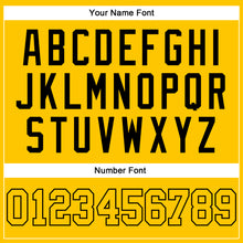 Load image into Gallery viewer, Custom Gold Gold-Black Authentic Sleeveless Baseball Jersey