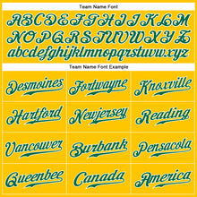 Load image into Gallery viewer, Custom Gold Kelly Green-White Authentic Sleeveless Baseball Jersey