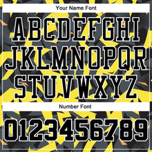 Load image into Gallery viewer, Custom Gold Black-White Round Neck Sublimation Basketball Suit Jersey