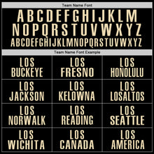 Load image into Gallery viewer, Custom Black Cream Performance Golf Polo Shirt