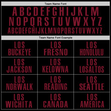 Load image into Gallery viewer, Custom Black Crimson Performance Golf Polo Shirt