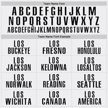 Load image into Gallery viewer, Custom White Black Performance Golf Polo Shirt