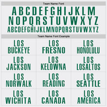 Load image into Gallery viewer, Custom White Kelly Green Performance Golf Polo Shirt