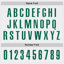 Load image into Gallery viewer, Custom White Kelly Green Performance Golf Polo Shirt