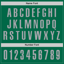 Load image into Gallery viewer, Custom Kelly Green Gray Performance Golf Polo Shirt