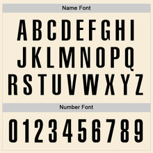 Load image into Gallery viewer, Custom Cream Black Performance Golf Polo Shirt