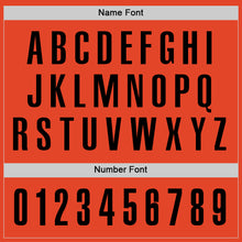 Load image into Gallery viewer, Custom Orange Black Performance Golf Polo Shirt