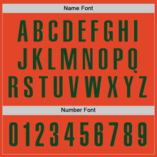 Load image into Gallery viewer, Custom Orange Green Performance Golf Polo Shirt